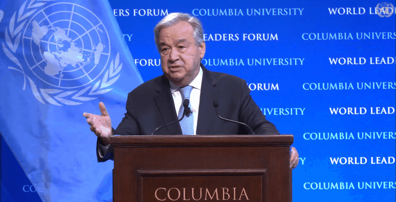 “COVID and climate have brought us to a threshold” – UN Secretary-General