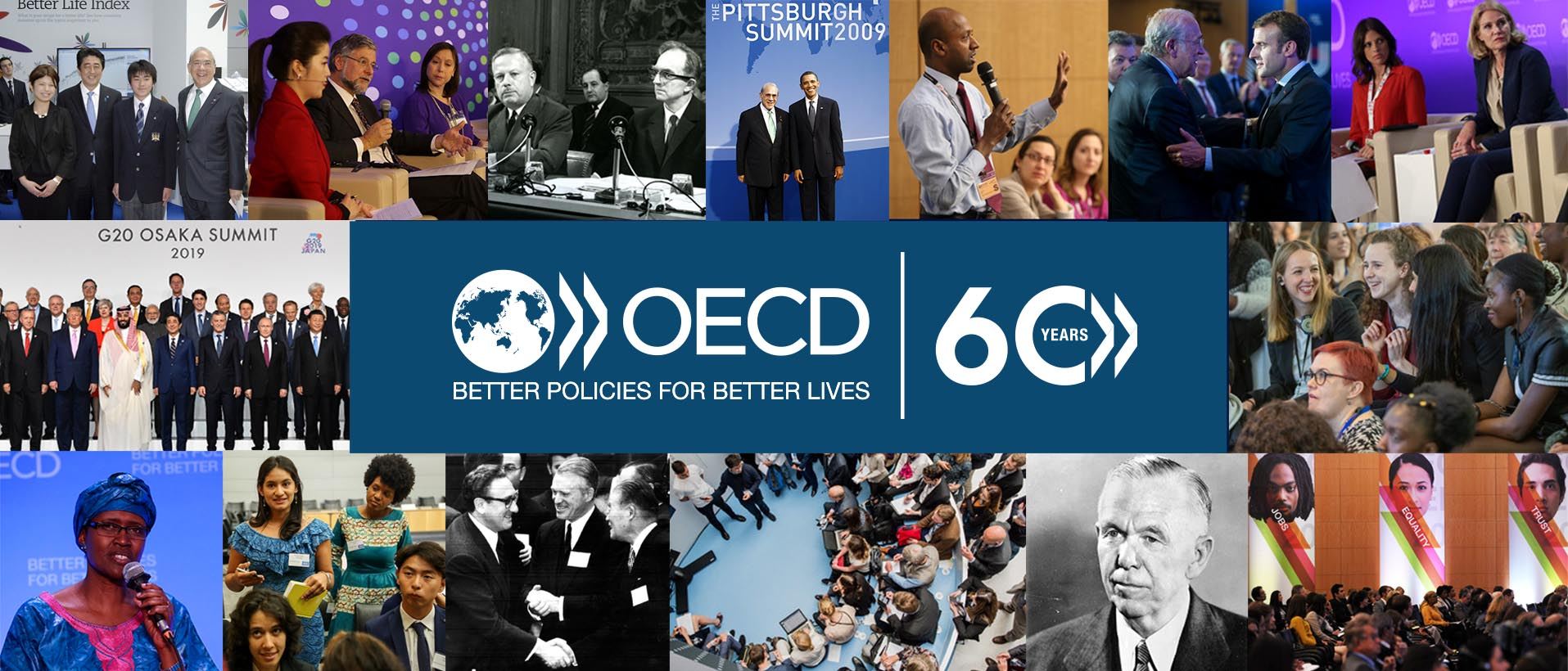 OECD leaders commemorate 60th anniversary