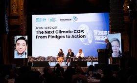 The Next Climate COP: From Pledges to Action panel.